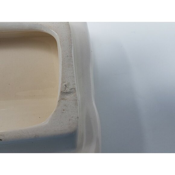 Sugar Bowl House Shaped Lidded Vintage Rectangle Devon England - Picture 10 of 10